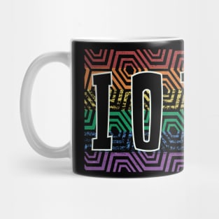 LGBTQ PATTERN USA IOWA Mug